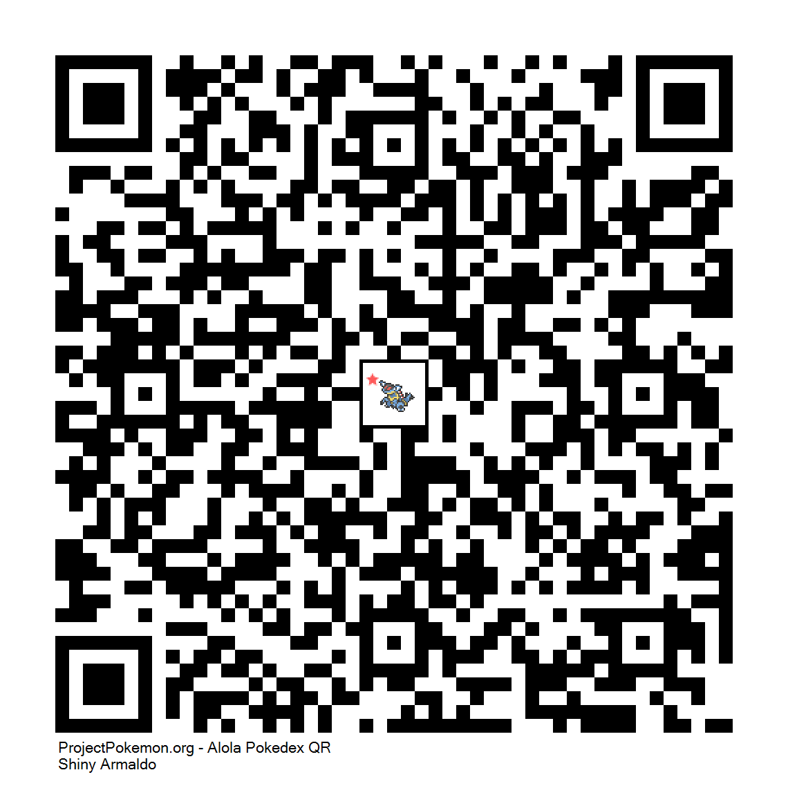 Cdigo QR de Armaldo variocolor